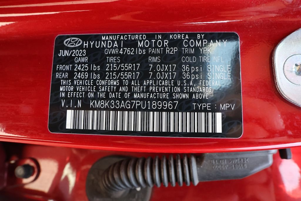 Certified Used 2023 Red Hyundai SEL image 43