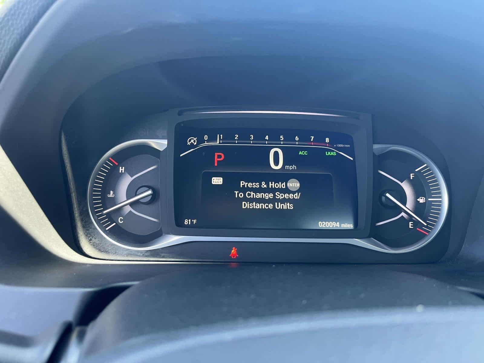 Used 2023 Platinum White Pearl Honda EX-L image 3