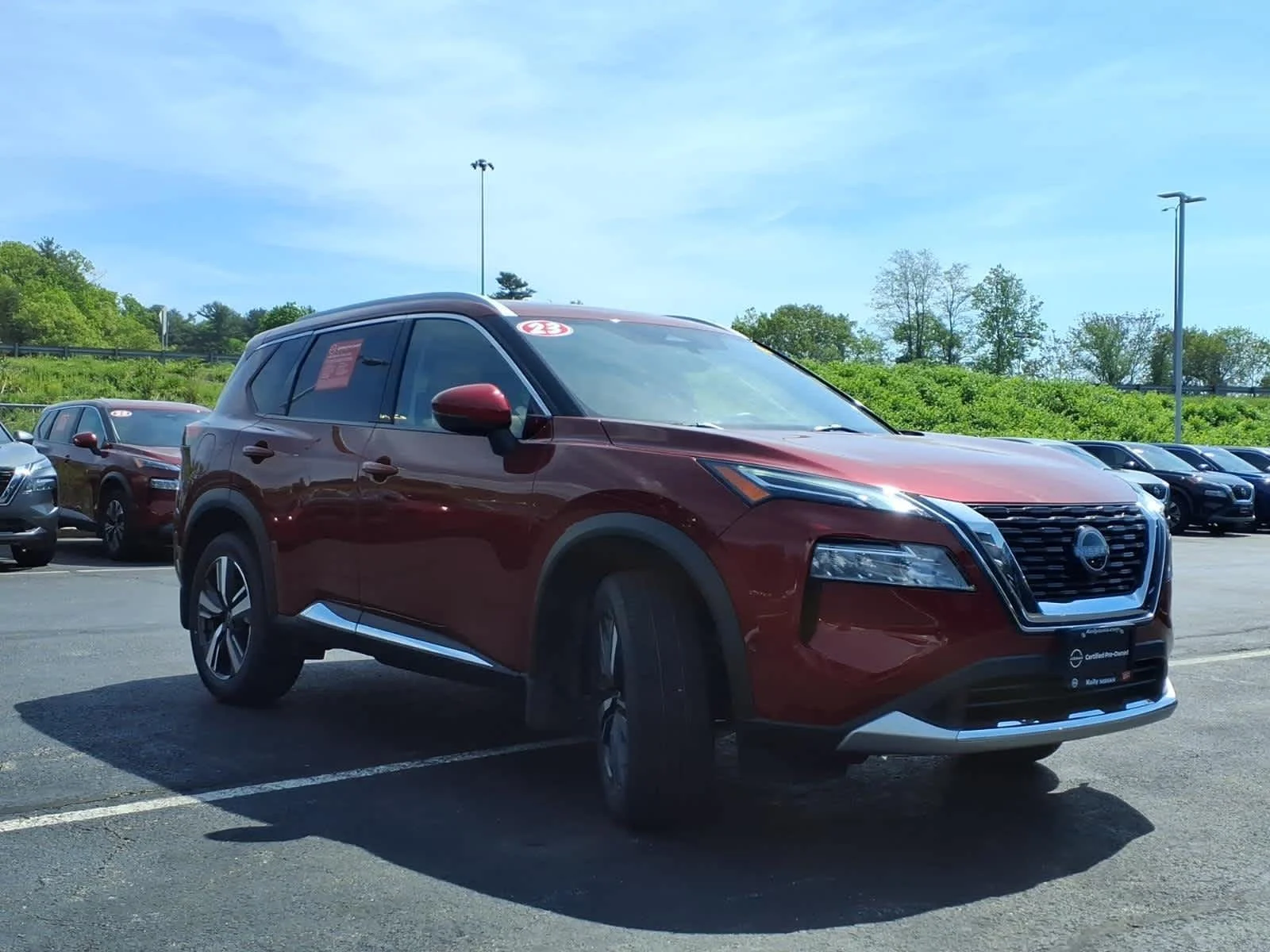 Certified Used 2023 Scarlet Ember Tintcoat Nissan Platinum image 3