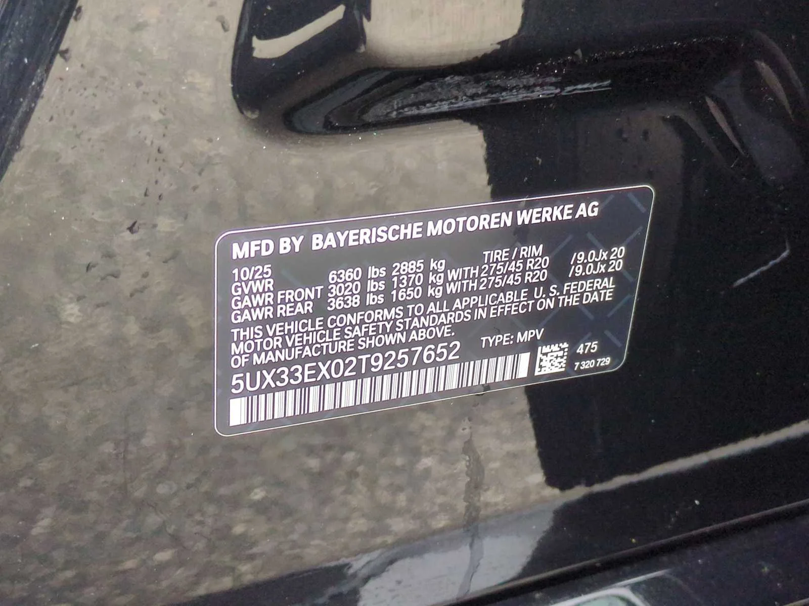 New 2026 Black Sapphire Metallic BMW xDrive40i image 37