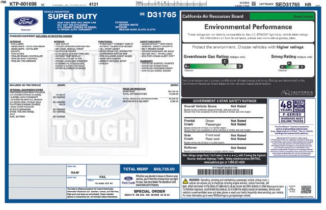 Used 2025 White Ford XLT image 5