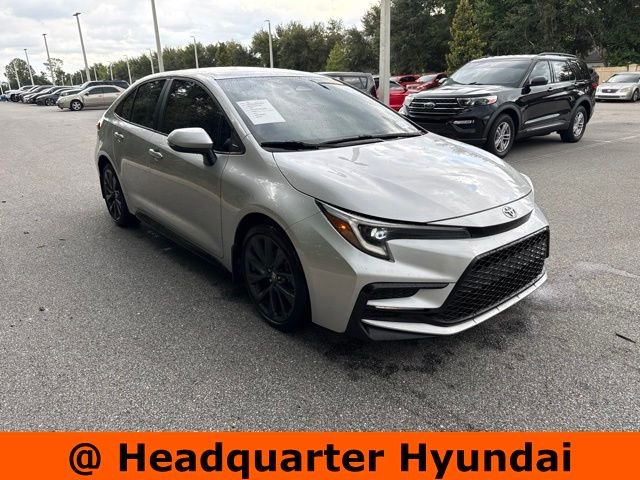 Used 2024 Silver Toyota SE image 6