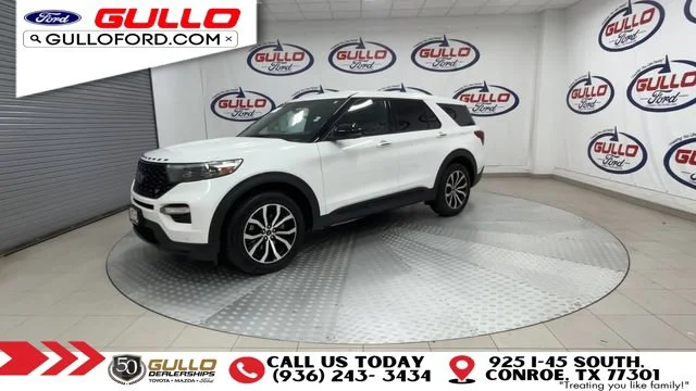 Used 2021 Star White Metallic Tri-Coat Ford ST image 4