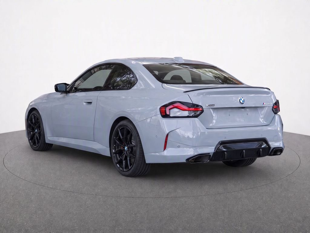 New 2026 Brooklyn Grey Metallic BMW M240i xDrive image 4