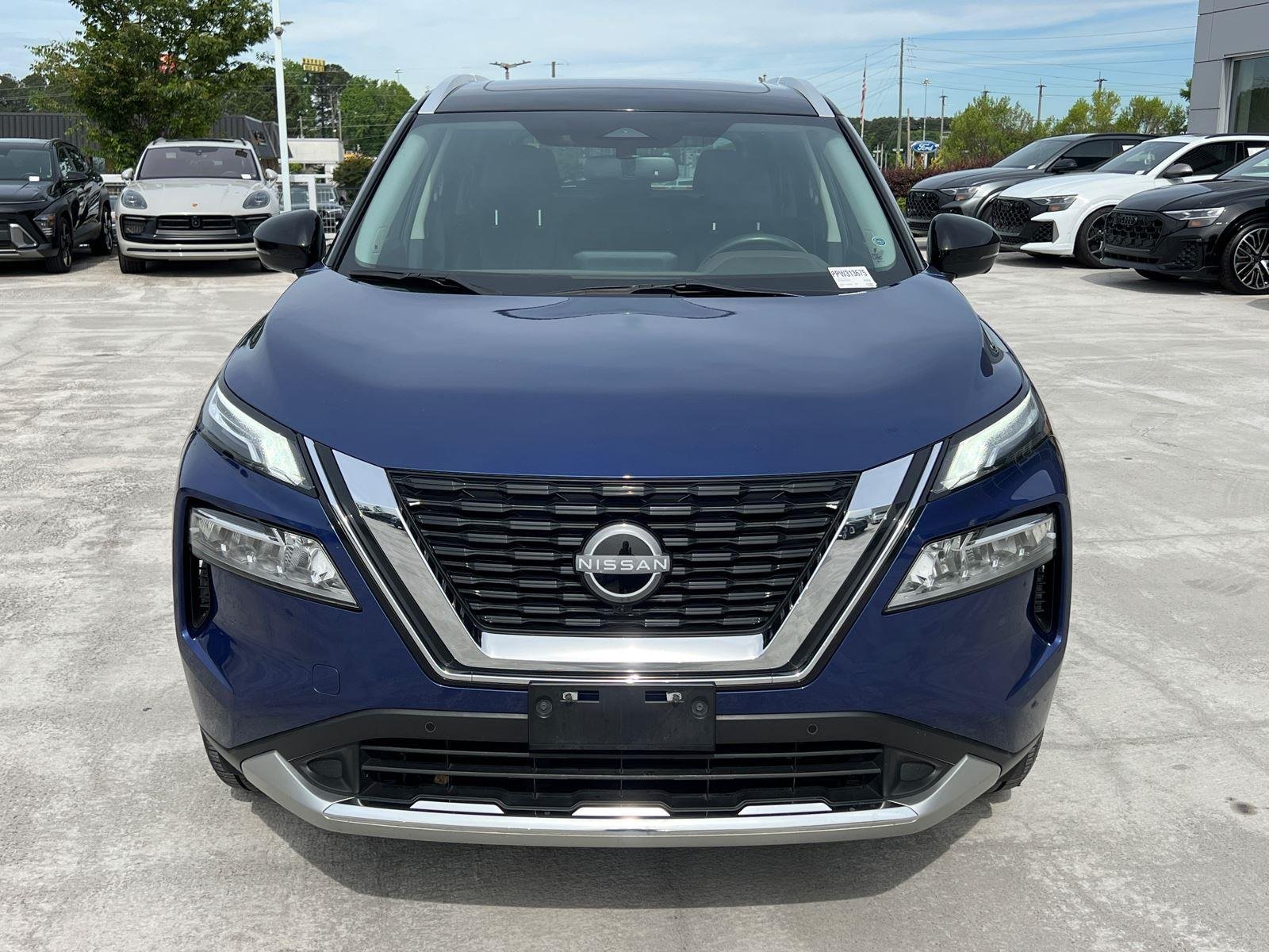 Used 2023 Caspian Blue Metallic/Super Black Nissan Platinum image 2