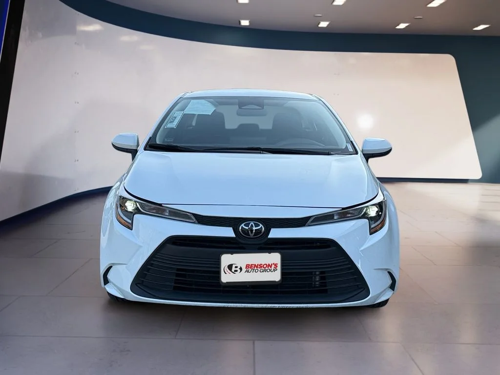 Used 2024 White Toyota LE image 8