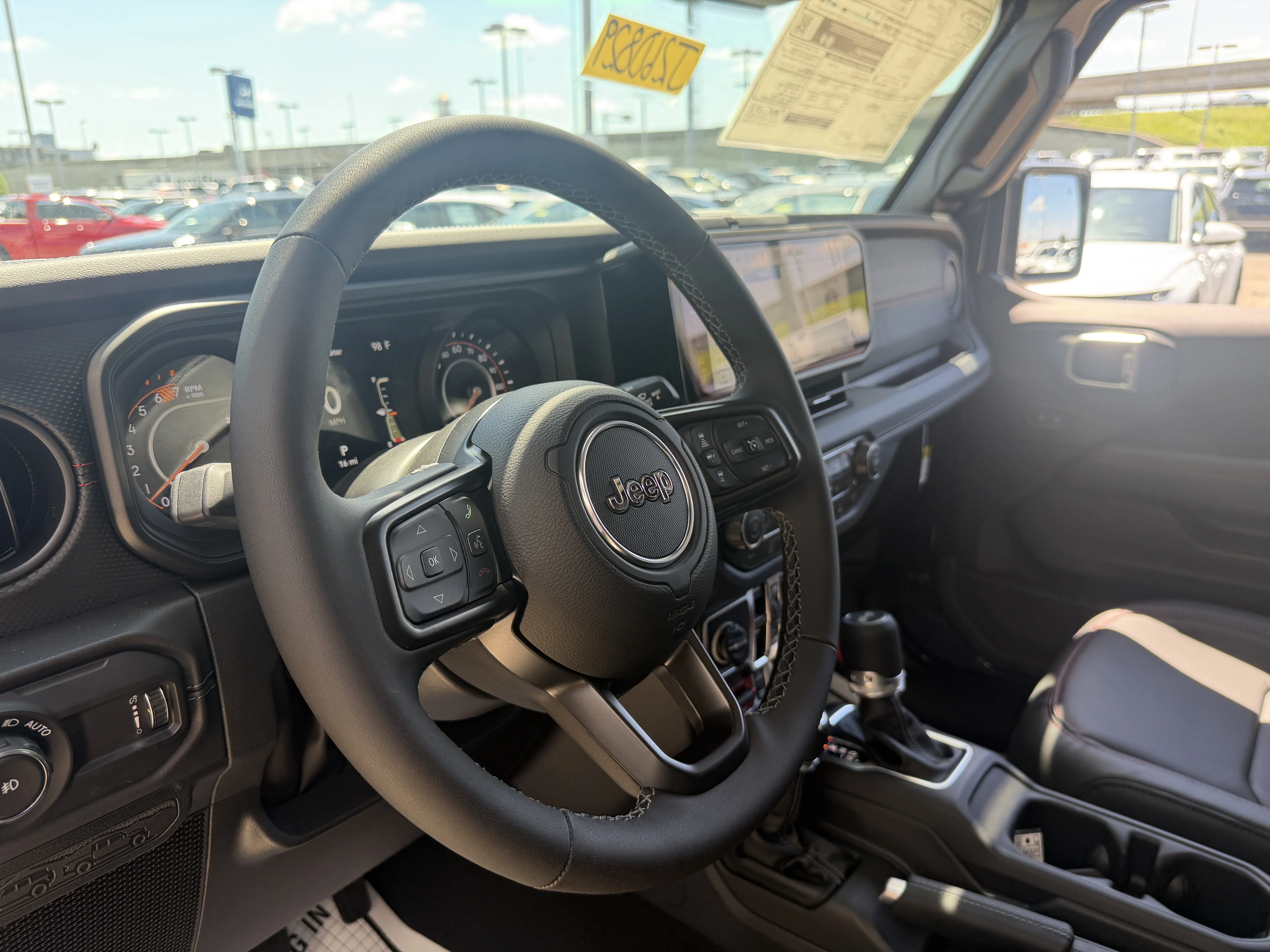 New 2026 Black Clear-Coat Exterior Paint Jeep Rubicon X image 39