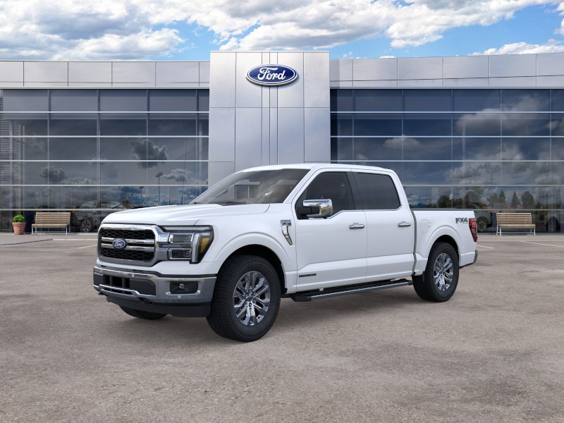New 2026 Star White Metallic Tri-Coat Ford Lariat® image 1