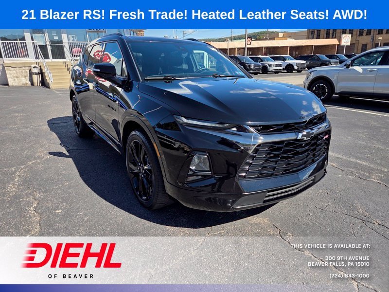 Used 2021 Black Chevrolet RS image 1
