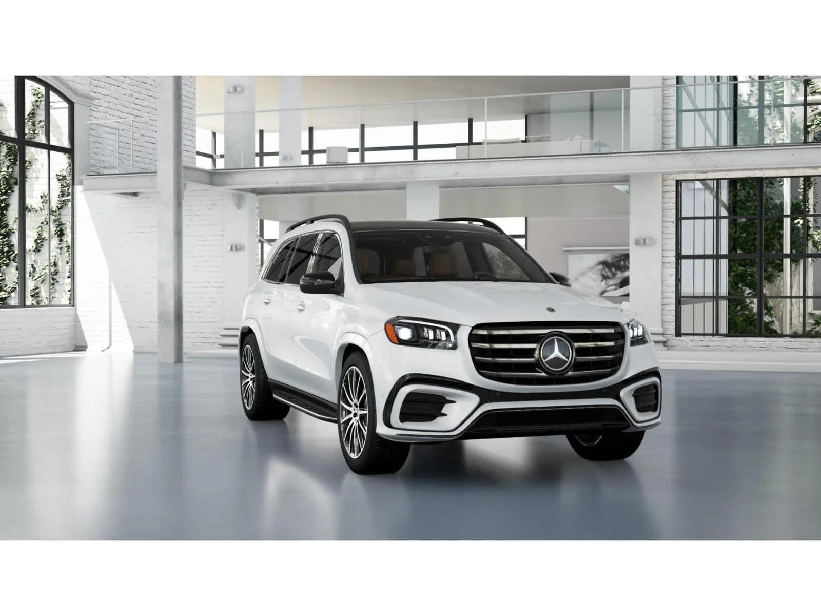 Used 2024 MANUFAKTUR Moonlight White Metallic Mercedes-Benz GLS 450 image 8