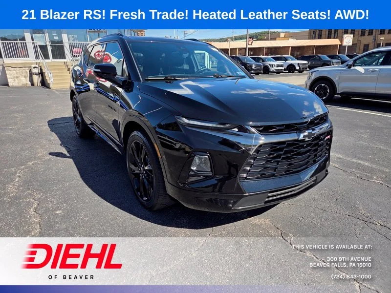 Used 2021 Black Chevrolet RS image 1