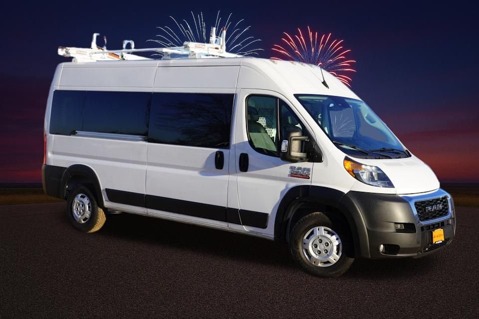 Pre-Owned 2022 Ram ProMaster 2500 Window Van High Roof 3D Cargo