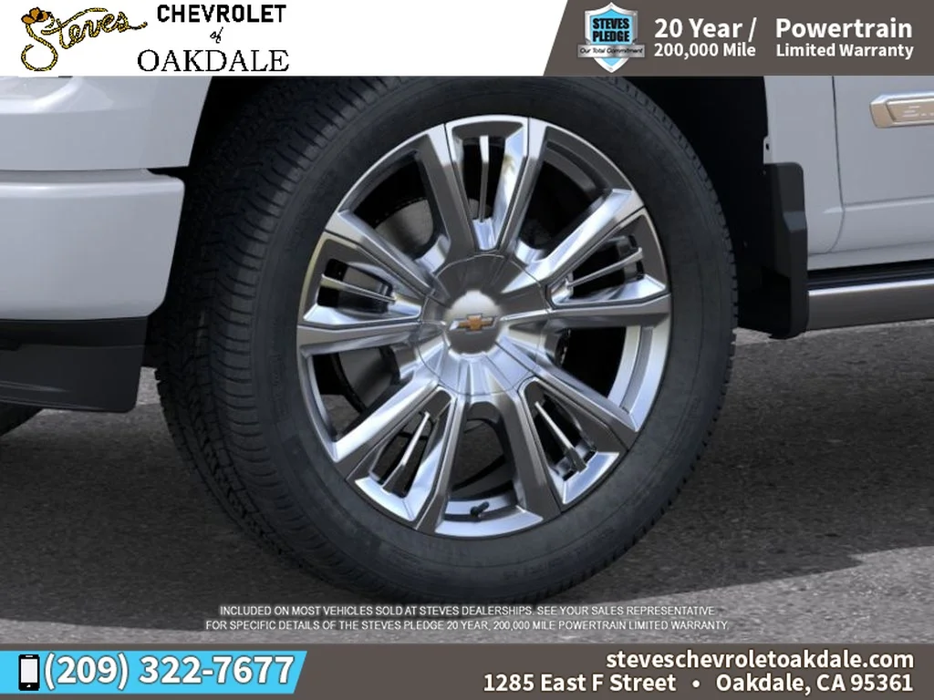 New 2026 Polar White Tricoat Chevrolet High Country image 9