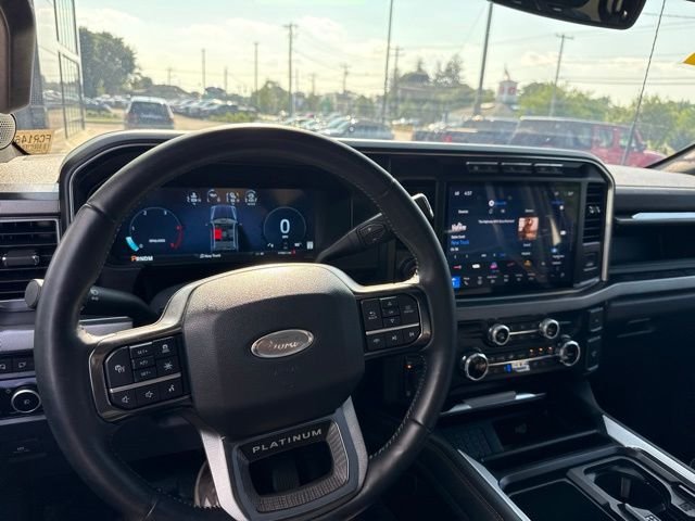 Used 2024 White Metallic Ford Platinum image 25