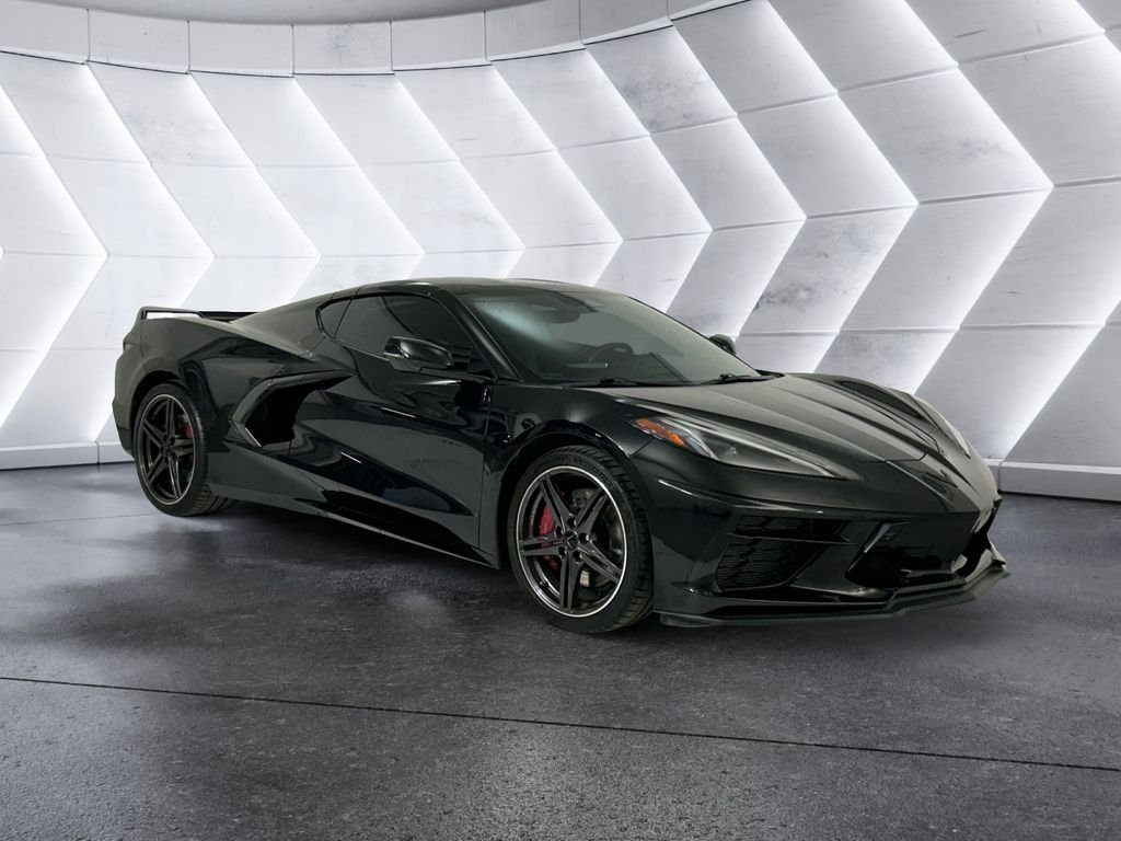 Black 2024 Chevrolet Corvette Coupe Rear-Wheel Drive 