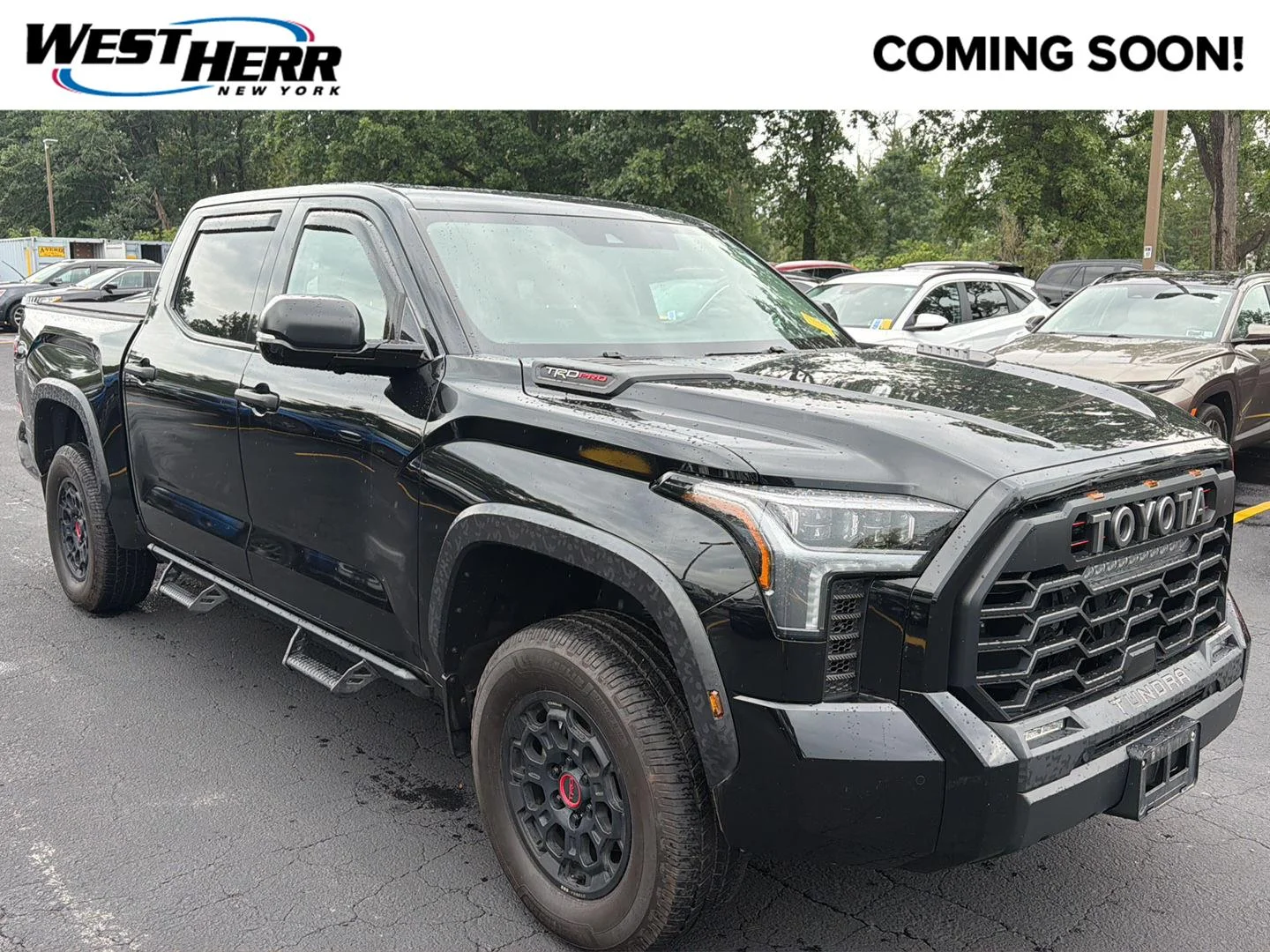 Used 2023 Midnight Black Metallic Toyota TRD Pro HV image 1