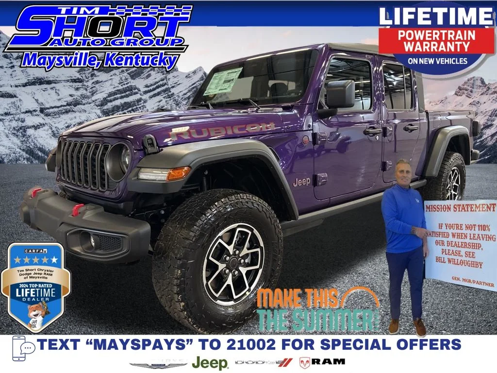 New 2026 Purple Jeep Rubicon image 1