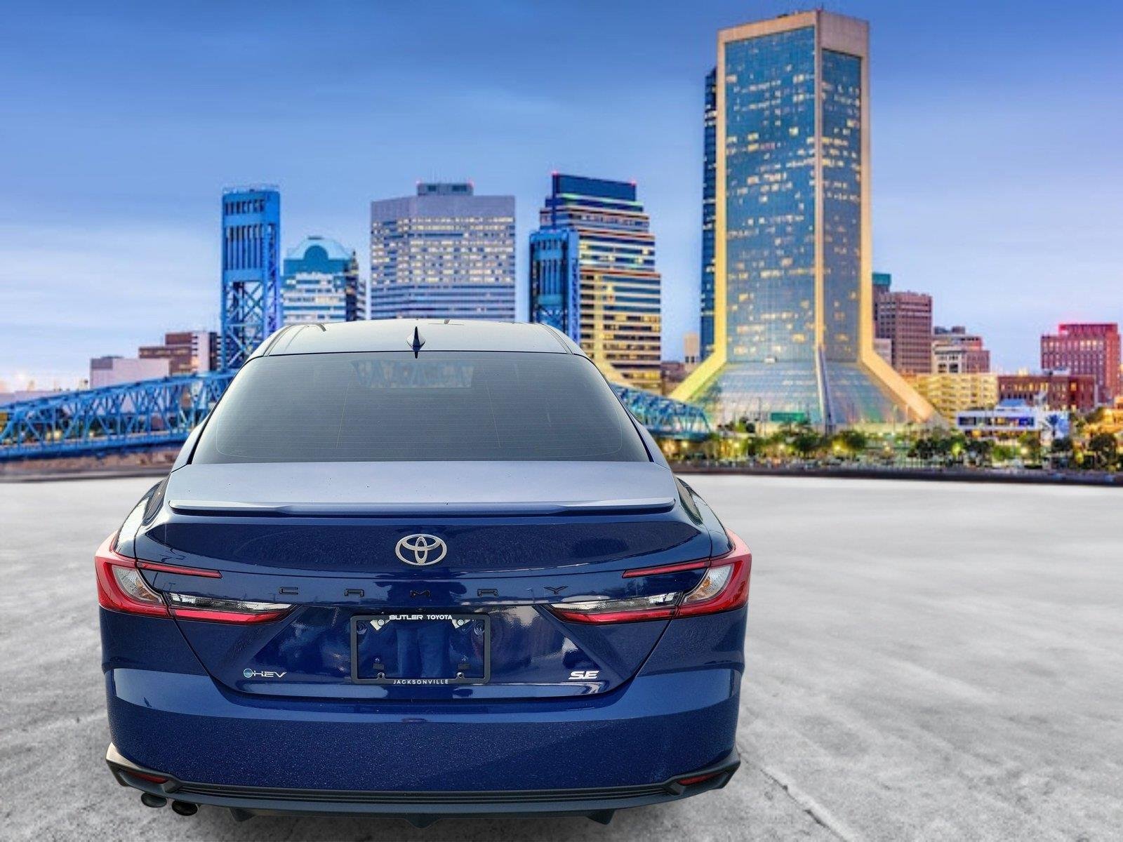 Used 2026 Reservoir Blue Toyota SE image 9