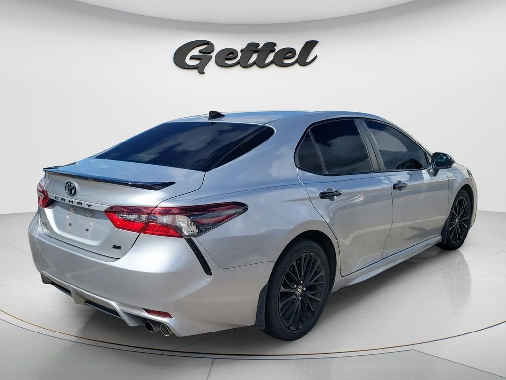 Used 2022 Silver Toyota SE Nightshade image 3