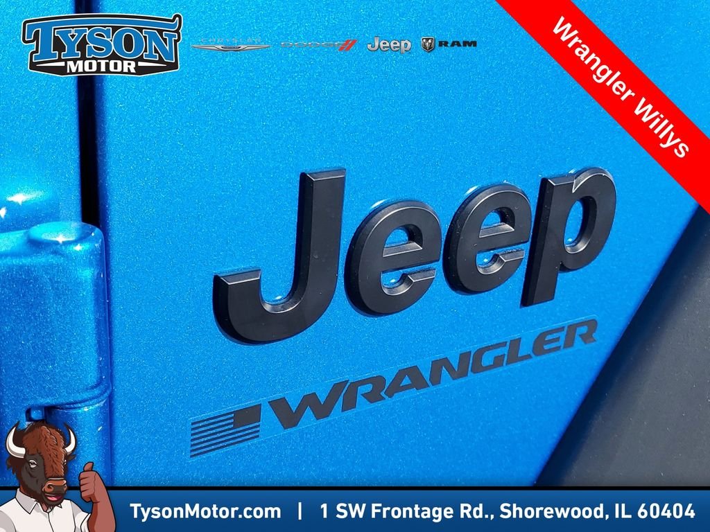 New 2026 Hydro Blue Pearlcoat Jeep Willys image 5