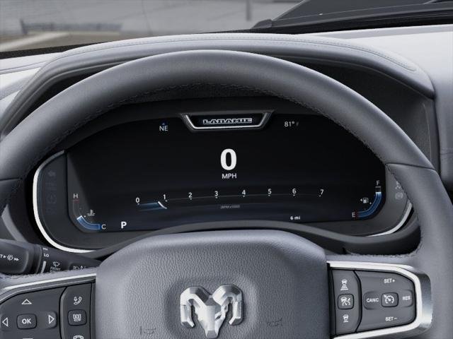 New 2026 Diamond Black Crystal Pearl-Coat Exterior Paint RAM Laramie image 43
