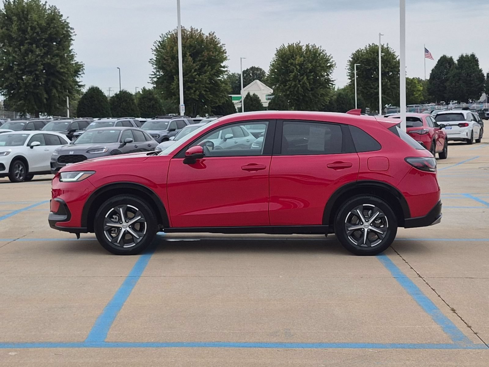 Certified Used 2024 Milano Red Honda EX-L AWD image 10
