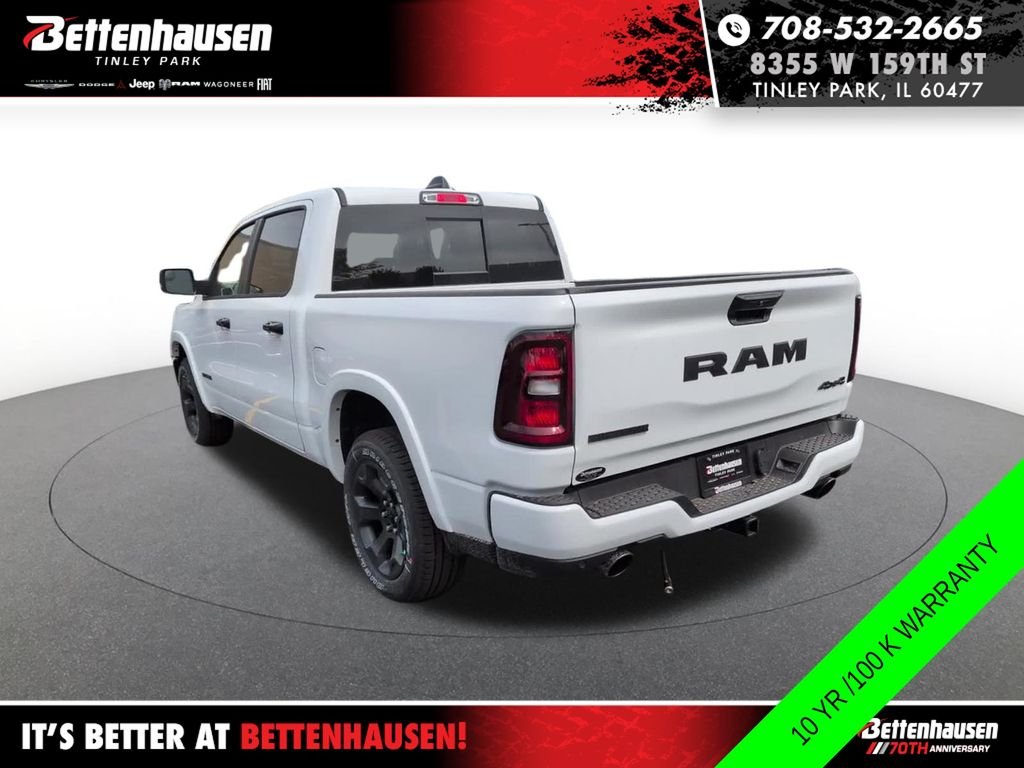 New 2026 Bright White Clear-Coat Exterior Paint RAM Big Horn/Lone Star image 10