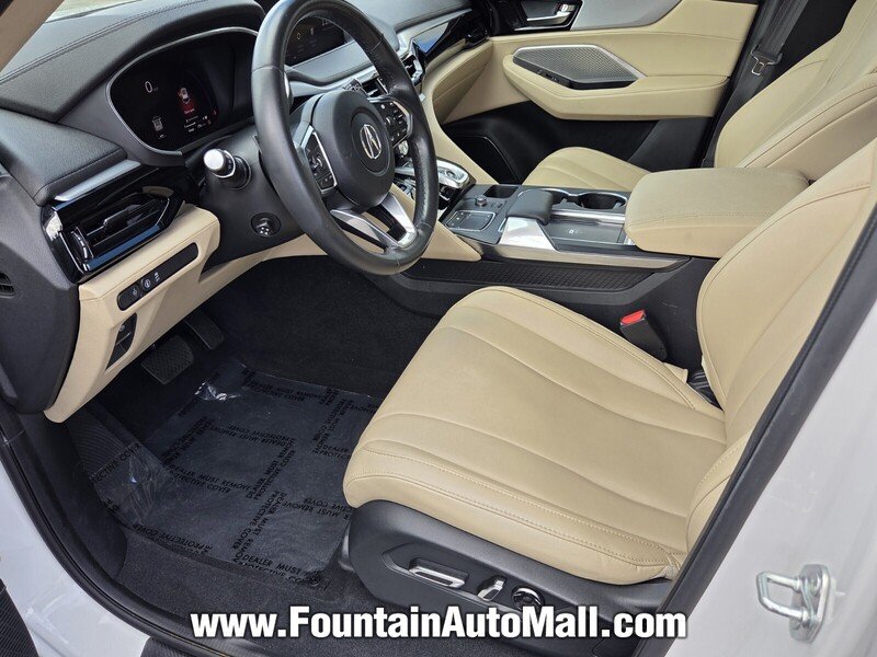 Certified Used 2024 Platinum White Pearl Acura MDX image 8