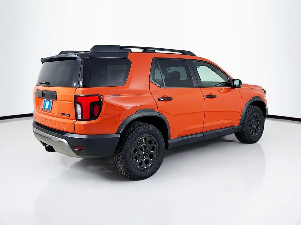 New 2026 Sunset Orange Honda TrailSport Blackout image 8