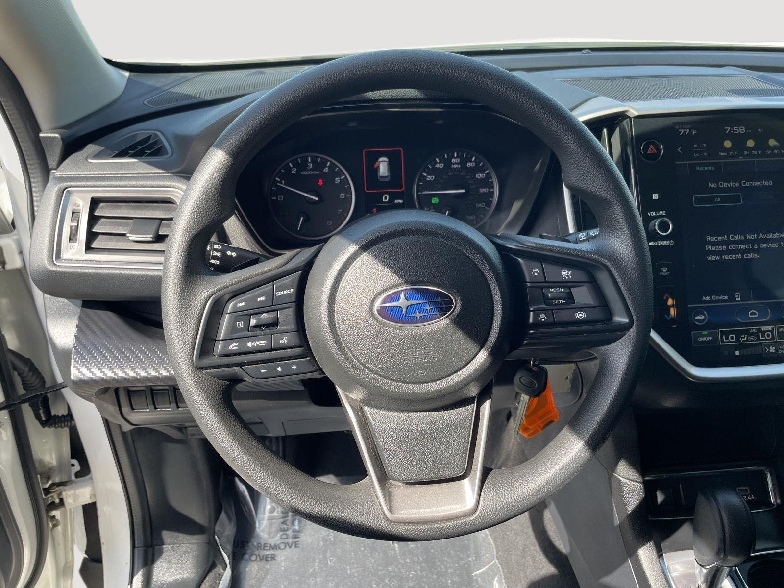 Used 2023 Crystal White Pearl Subaru Base image 13