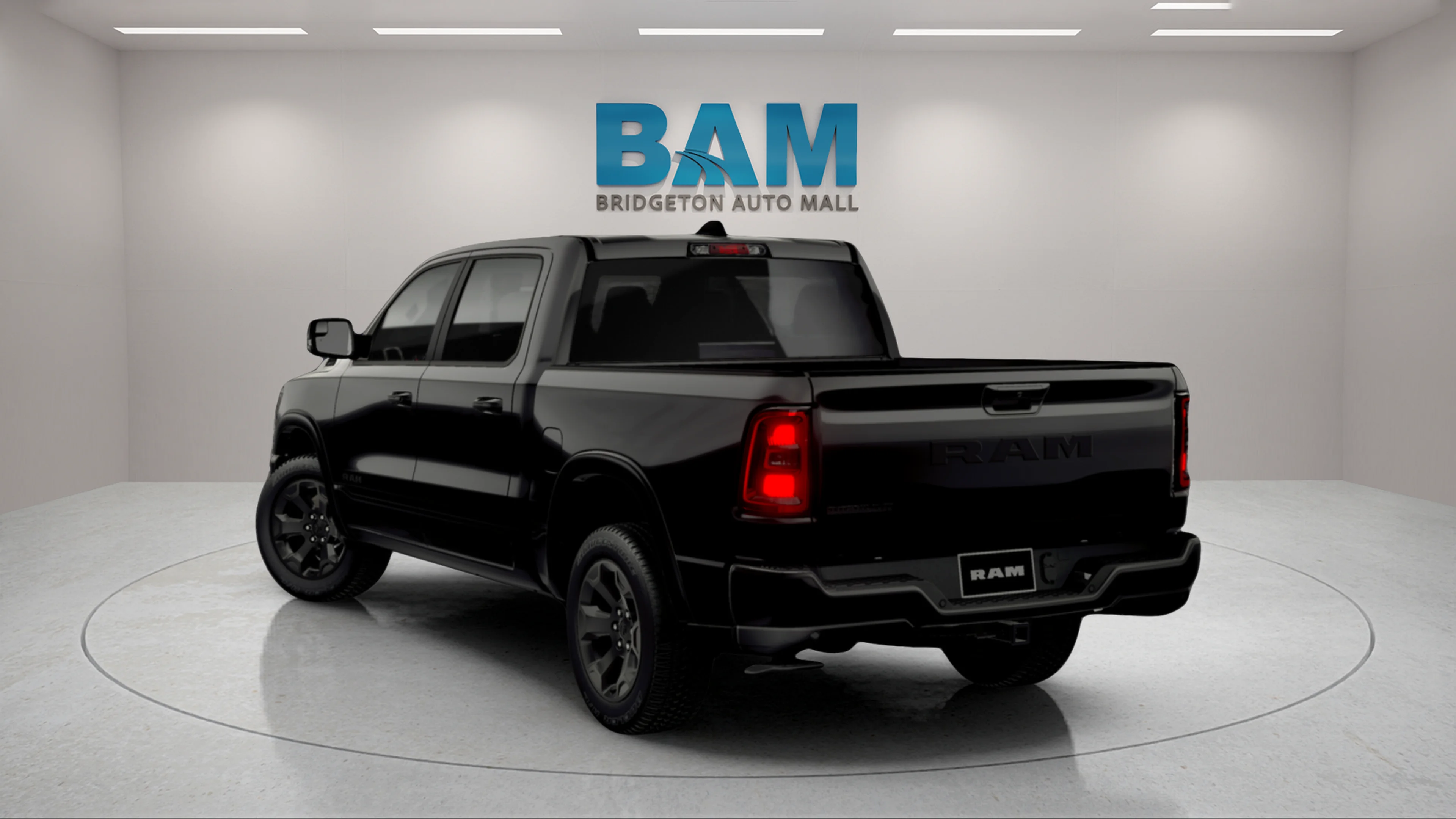 New 2026 Diamond Black Crystal Pearlcoat Ram Big Horn image 9