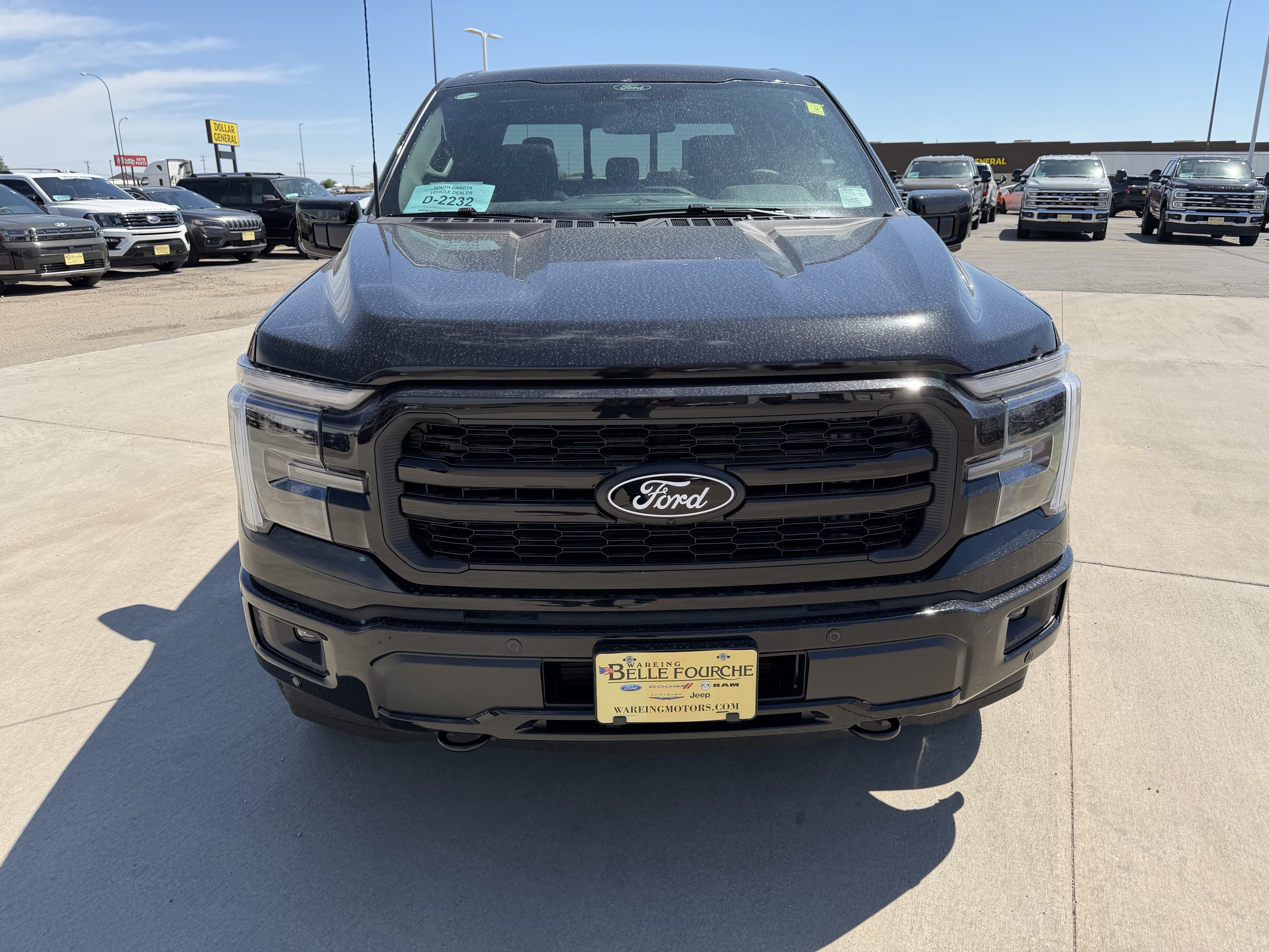 New 2026 Agate Black Metallic Ford LARIAT image 2