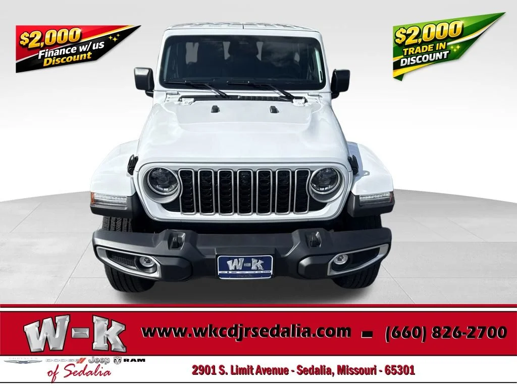 New 2026 White Jeep Sahara image 14