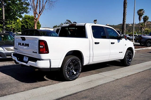New 2026 Bright White Clear-Coat Exterior Paint RAM Big Horn Night Edition image 8