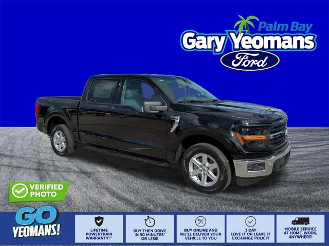 New 2026 Agate Black Metallic Ford XLT image 1