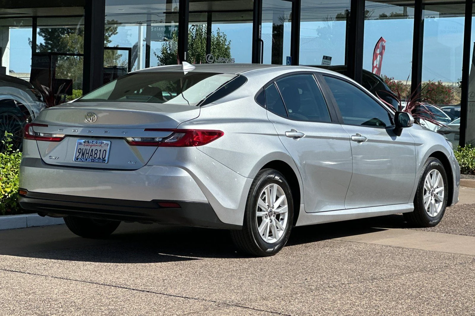 Used 2025 Celestial Silver Metallic Toyota LE image 4