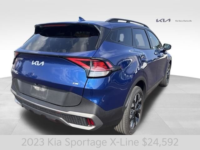 Certified Used 2023 Sapphire Blue Kia X-Line image 8