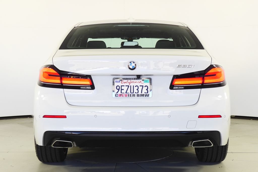 Certified Used 2023 Alpine White BMW 530i image 8