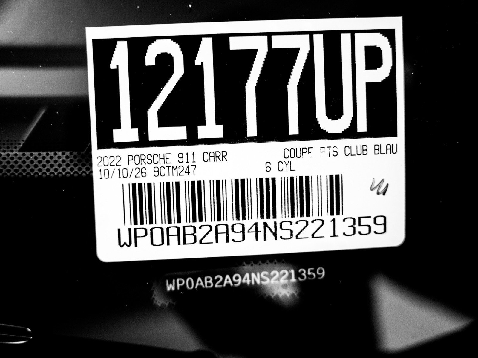 Certified Used 2022 PTS CLUB BLAU Porsche  image 30