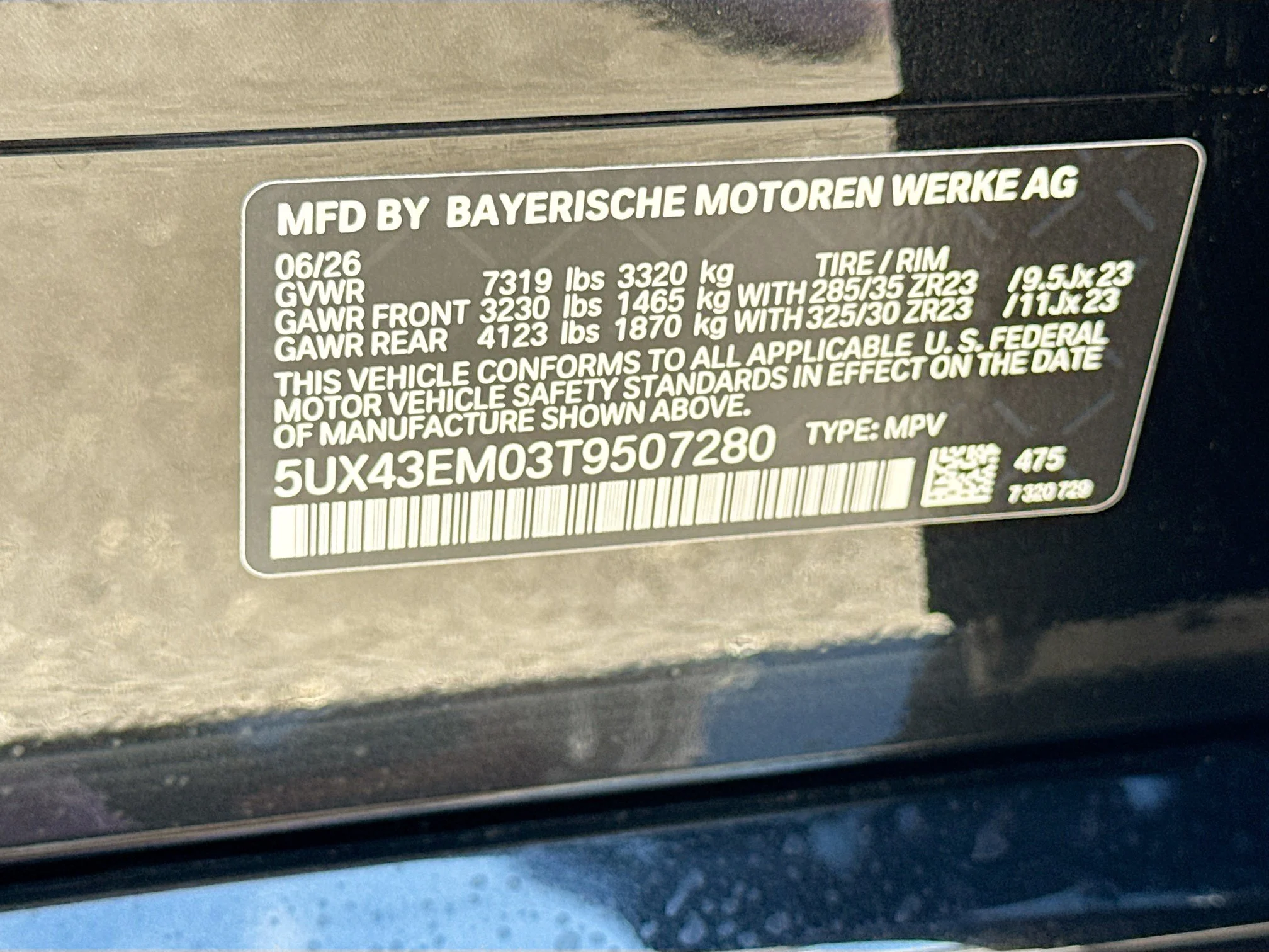 New 2026 Black Sapphire Metallic BMW ALPINA XB7 image 45