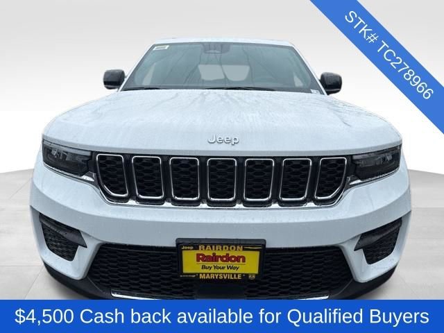 New 2026 Bright White Clear-Coat Exterior Paint Jeep Laredo image 2