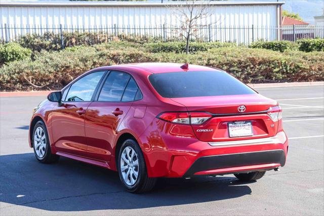 Certified Used 2020 BARCELONA RED MET. Toyota  image 5