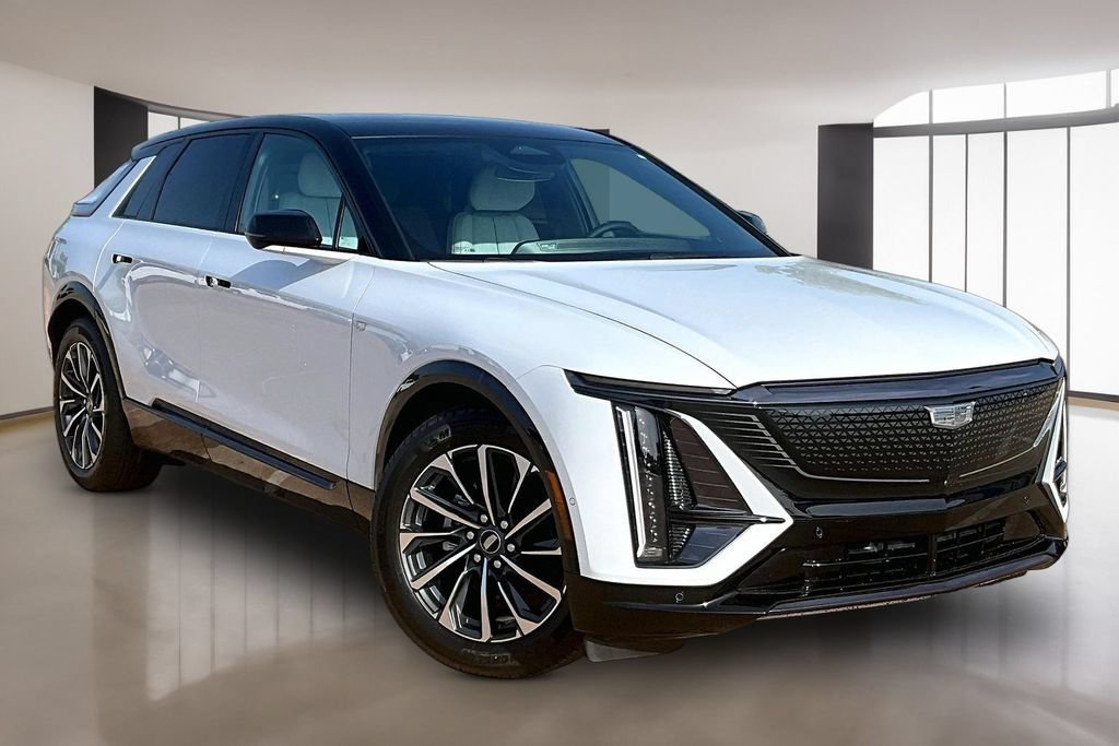 New 2026 Vibrant White Tricoat Cadillac Sport image 2