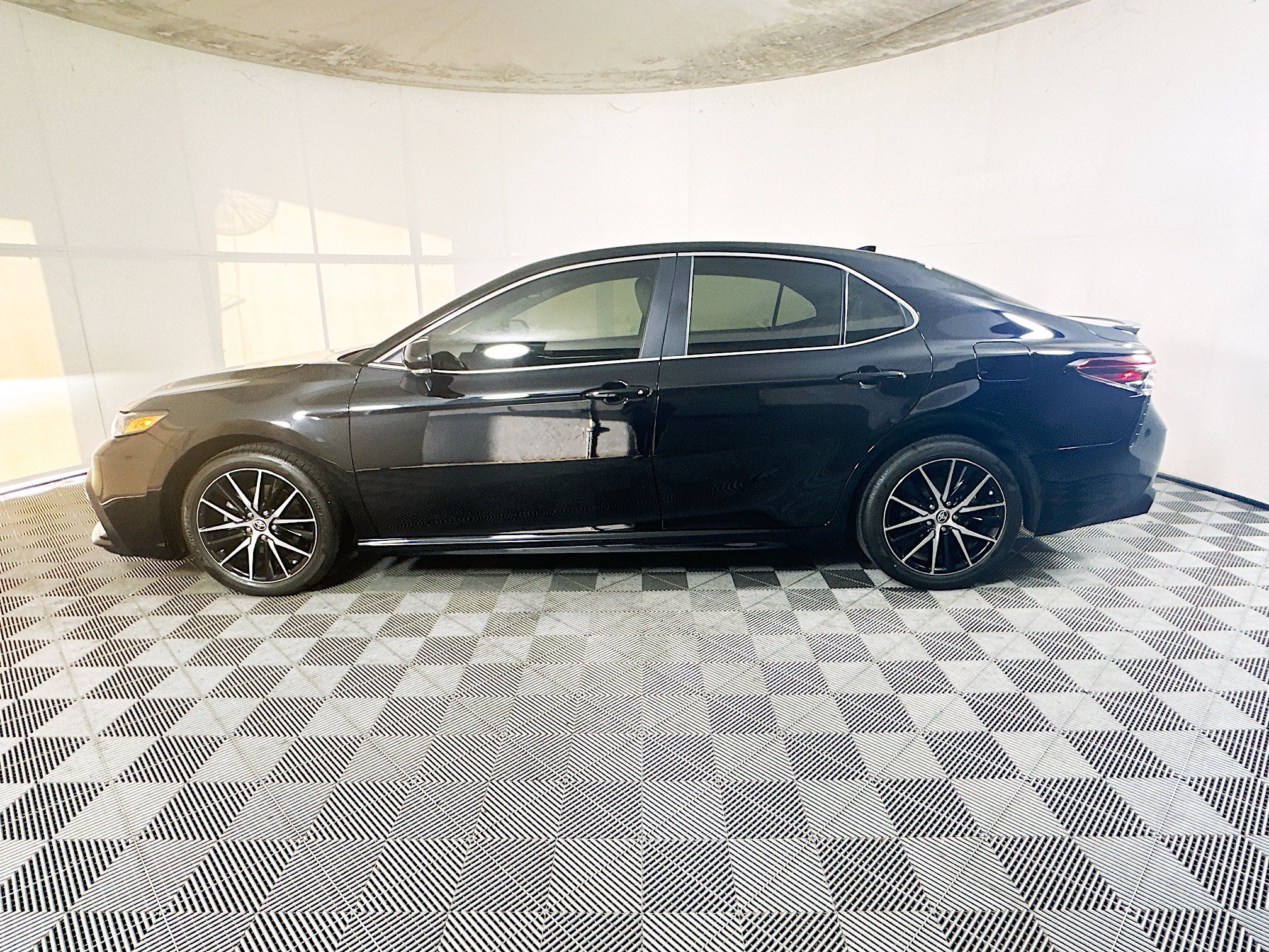 Certified Used 2023 Midnight Black Metallic Toyota SE image 6