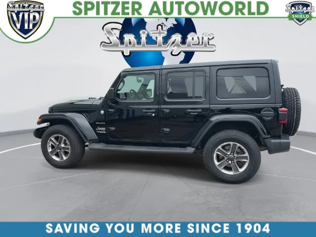 Used 2021 Black Jeep Unlimited Sahara image 11