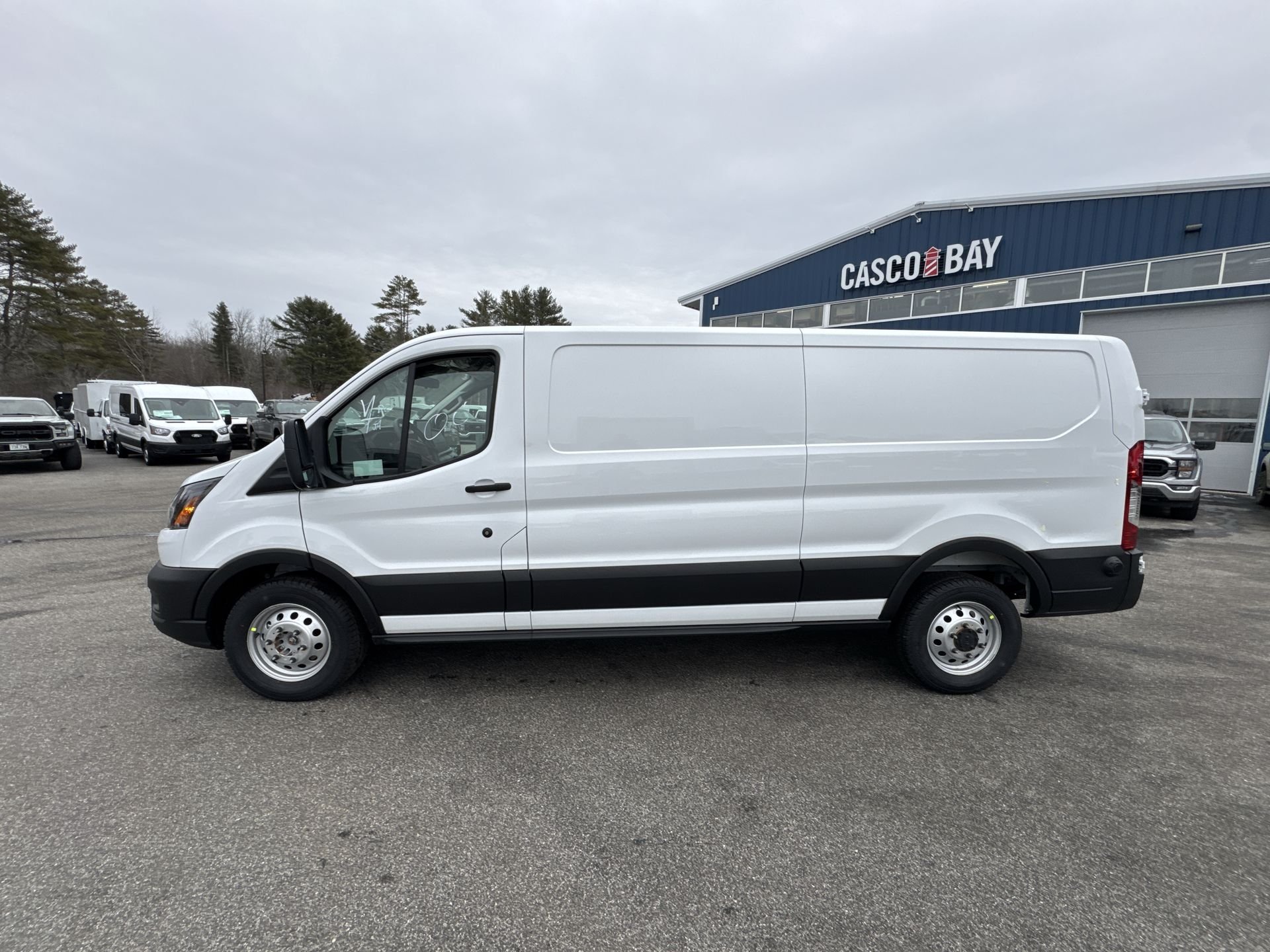 New 2026 Oxford White Ford Cargo Van image 1