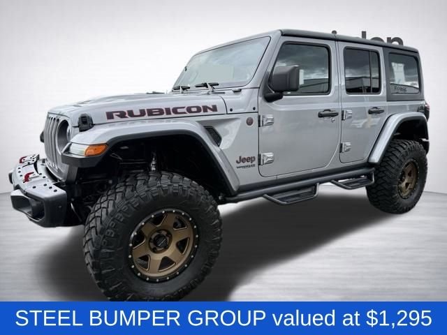 Used 2018 Silver Jeep Unlimited Rubicon image 3