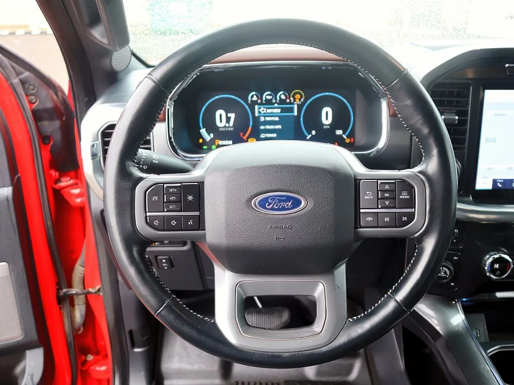 Used 2021 Race Red Ford LARIAT image 15