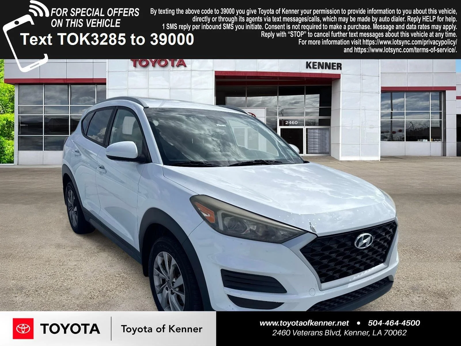 Used 2019 White Pearl Hyundai Value image 1