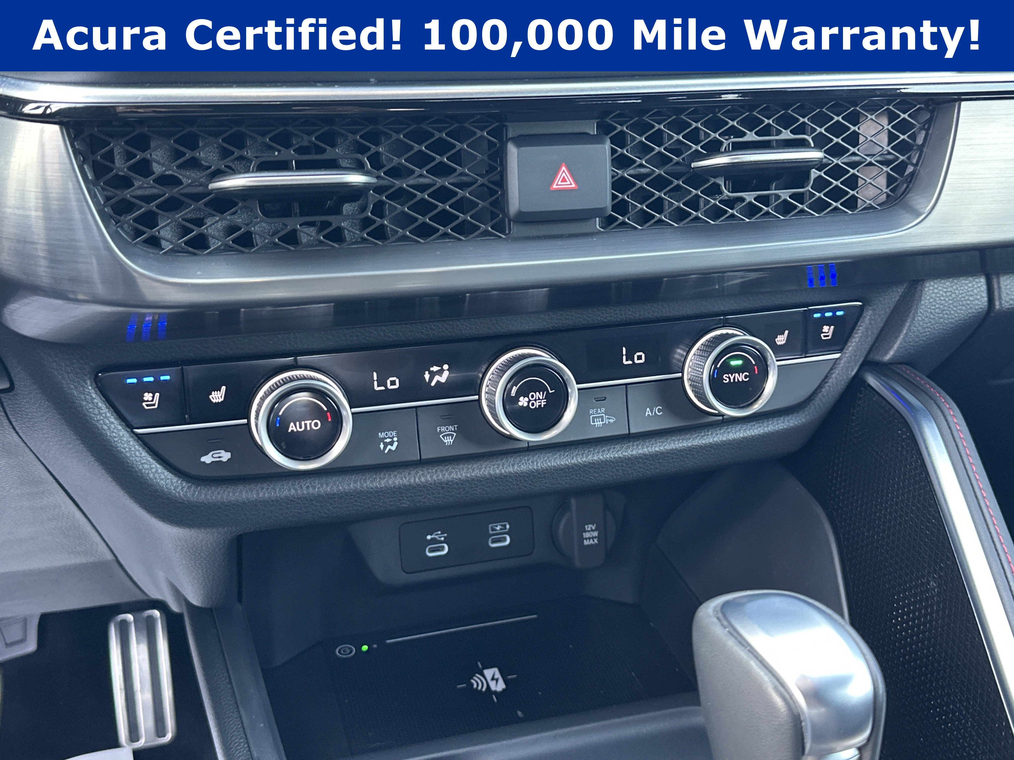 Used 2025 Crystal Black Pearl Acura w/A-Spec Package image 36